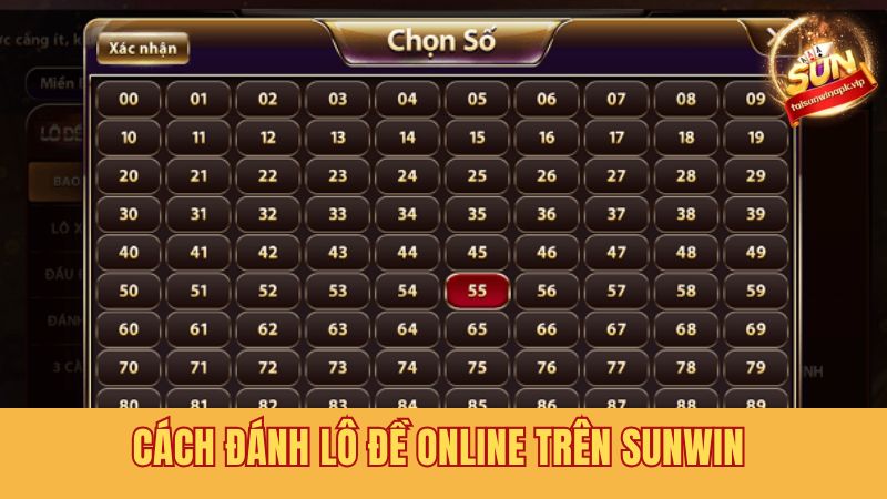 Các bước tham gia đánh lô đề trực tuyến tại Sun win